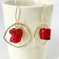 Earrings - Sterling & Coral Originals