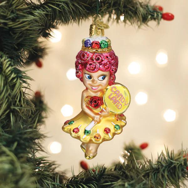 Ornament - Blown Glass - Princess Lolly