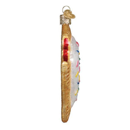Ornament - Blown Glass - Toaster Pastry