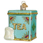 Ornament - Blown Glass - Tea Tin