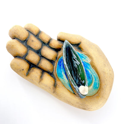 Sculpture - Boat in Hand - Ceramic - Large