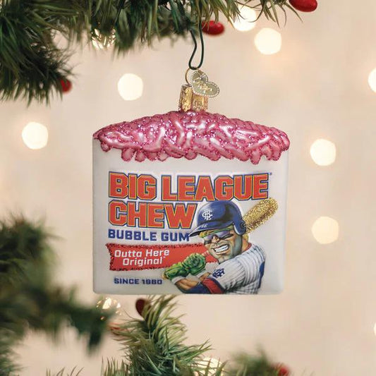 Ornament - Blown Glass - Big League Chew
