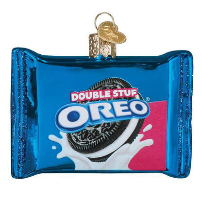 Ornament - Blown Glass - OREO Double Stuf Cookies