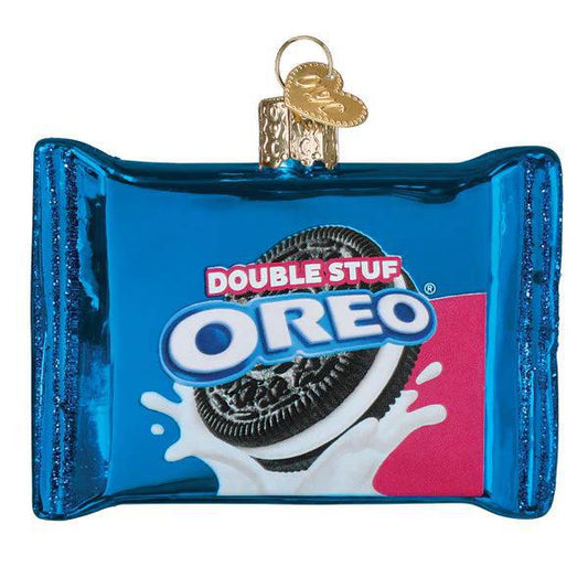 Ornament - Blown Glass - OREO Double Stuf Cookies