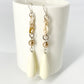 Earrings - Beaded Originals - Cream Cone