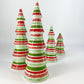 Decoration - Ceramic Tree - 11" - Classic Christmas