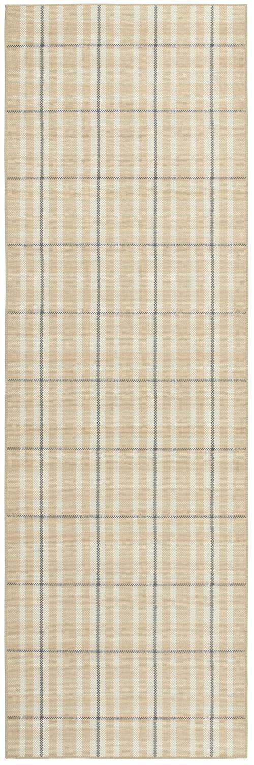 Rug - Machine-Washable - Hallie Plaid Khaki