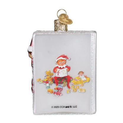 Ornament - Blown Glass - The Elf on the Shelf