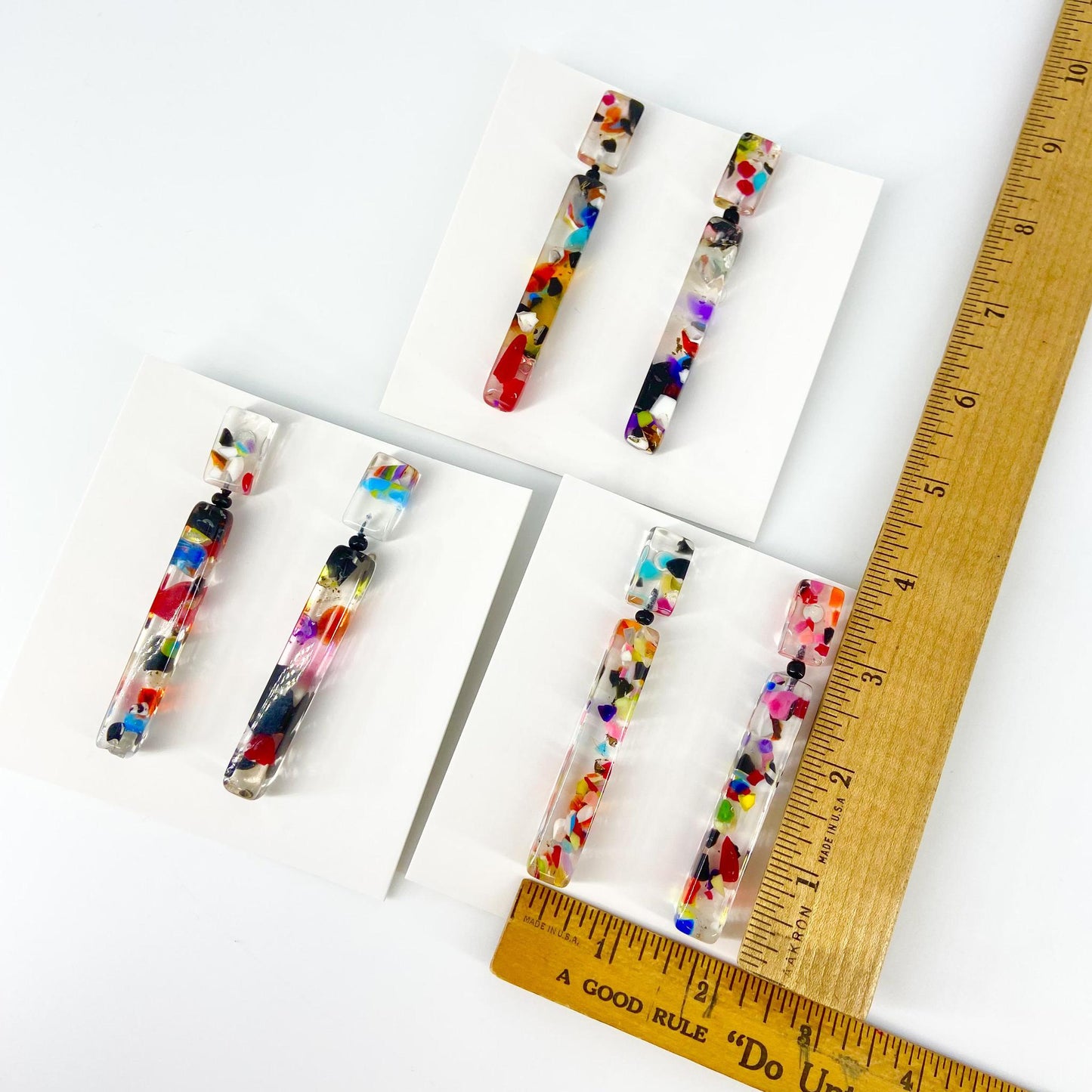 Earrings - Resin Originals - Hoop Posts