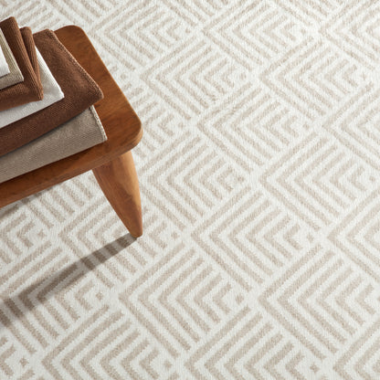 Rug - Machine-Washable - Cleo Cement