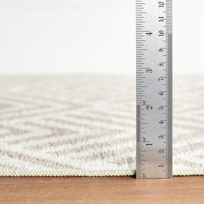 Rug - Machine-Washable - Cleo Cement