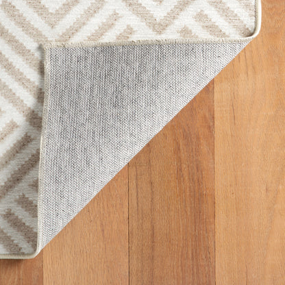 Rug - Machine-Washable - Cleo Cement