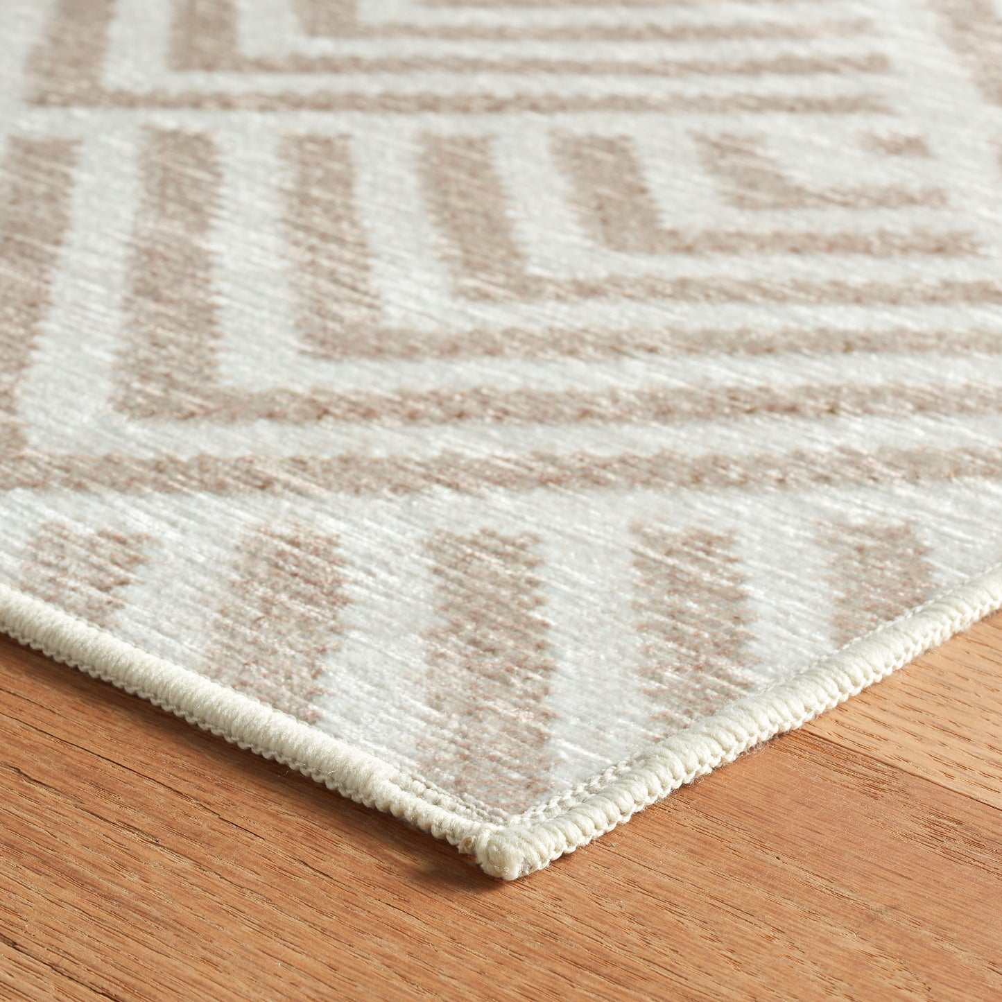 Rug - Machine-Washable - Cleo Cement