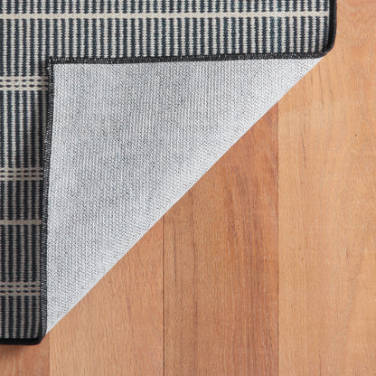 Rug - Machine-Washable - Samson Black