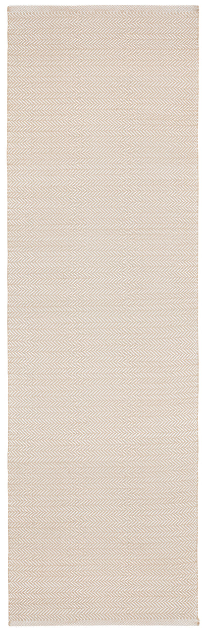 Rug - Indoor/Outdoor - Herringbone Linen/White