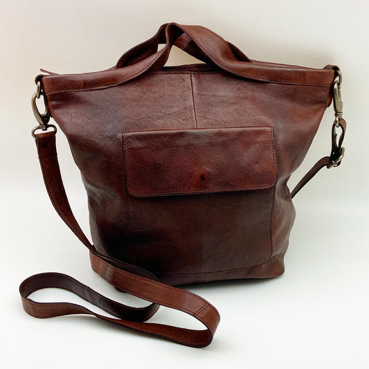 Handbag - Crossbody/Shoulder/Handled - Brown
