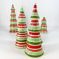 Decoration - Ceramic Tree - 11" - Classic Christmas