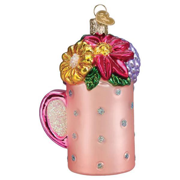Ornament - Blown Glass - Best Mom Mug