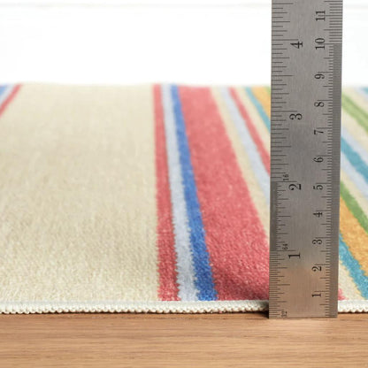 Rug - Machine Washable - Cady Stripe Multi