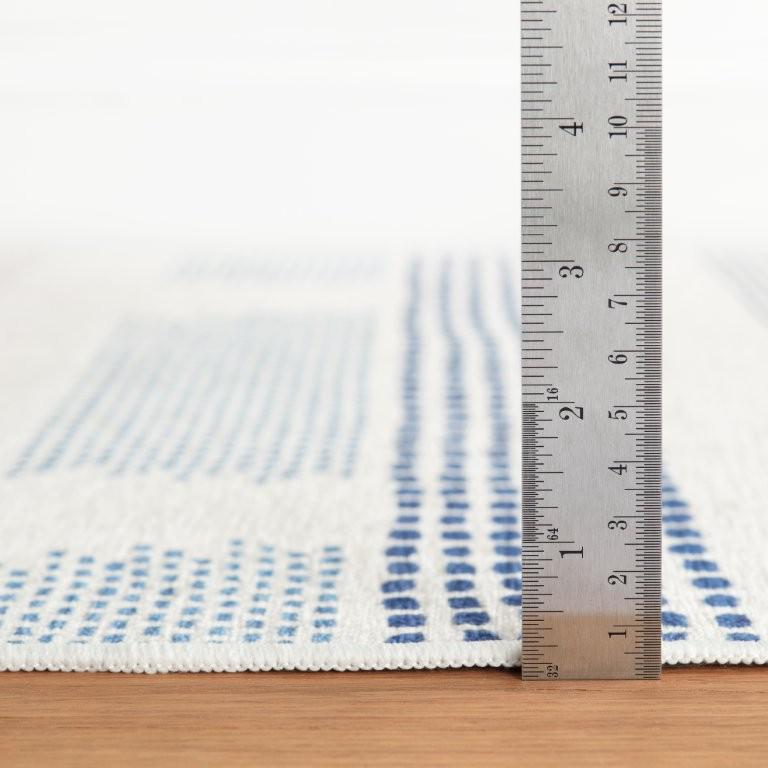 Rug - Machine-Washable - Tread Lightly Navy