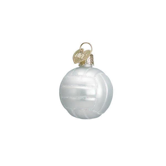 Ornament - Blown Glass - Mini Volleyball