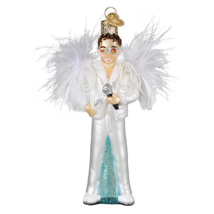 Ornament - Blown Glass - Elton John