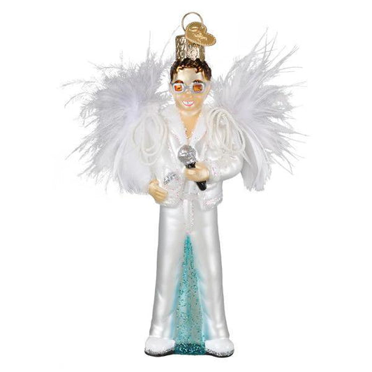 Ornament - Blown Glass - Elton John