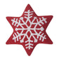 Pillow - Snowflake Shape - Wool Hooked