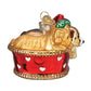 Ornament - Blown Glass - Puppies in a Basket