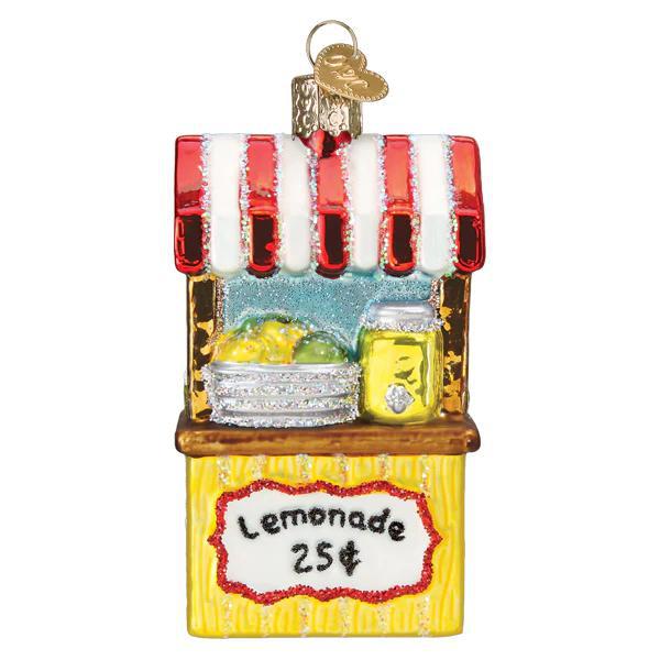 Ornament - Blown Glass - Lemonade Stand