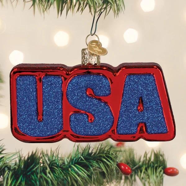 Ornament - Blown Glass - USA