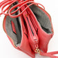 4 in 1 Handbag - Crossbody/Clutch/Wristlet - Berry