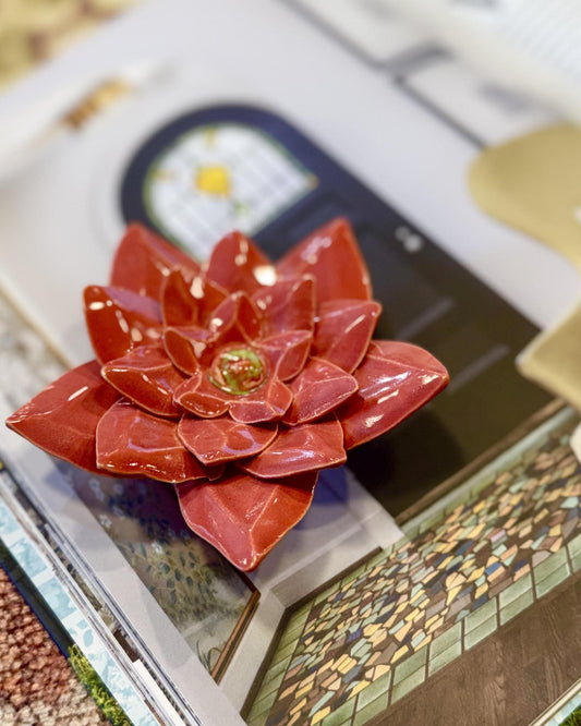 Art - Lotus Flower - Ceramic Single