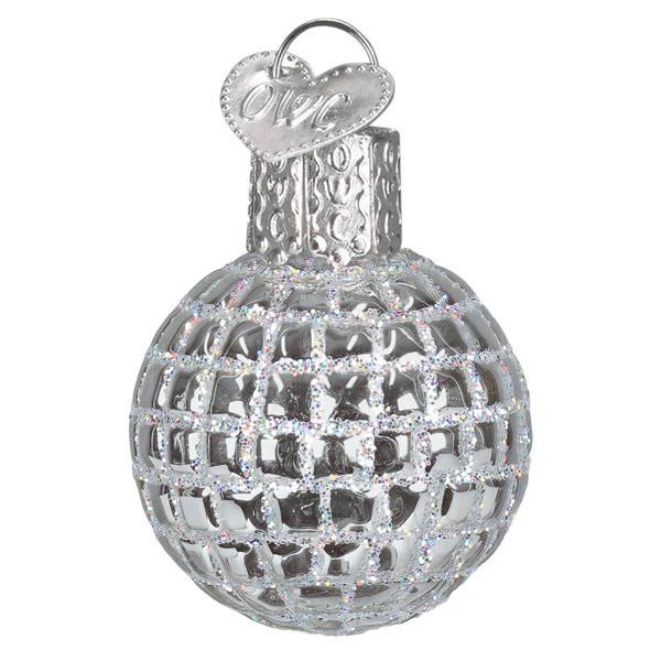 Ornament - Blown Glass - Mini Disco Ball