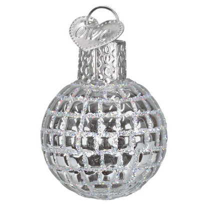 Ornament - Blown Glass - Mini Disco Ball