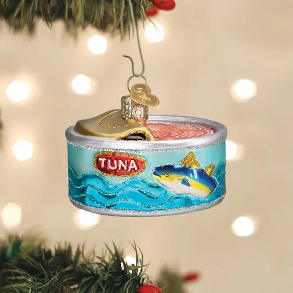 Ornament - Blown Glass - Canned Tuna