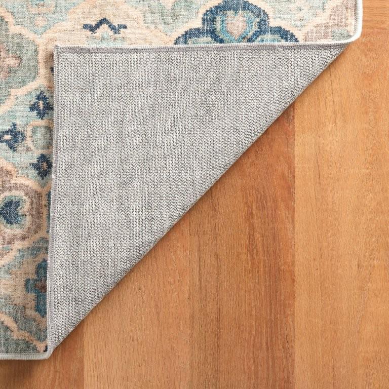 Rug - Machine-Washable - Pali Blue