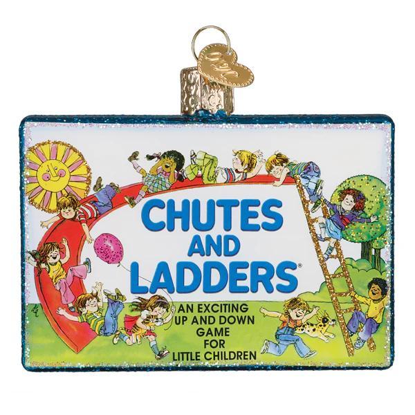 Ornament - Blown Glass - Chutes and Ladders