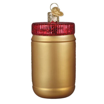 Ornament - Blown Glass - JIF Peanut Butter