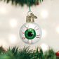 Ornament - Blown Glass - Green Evil Eye
