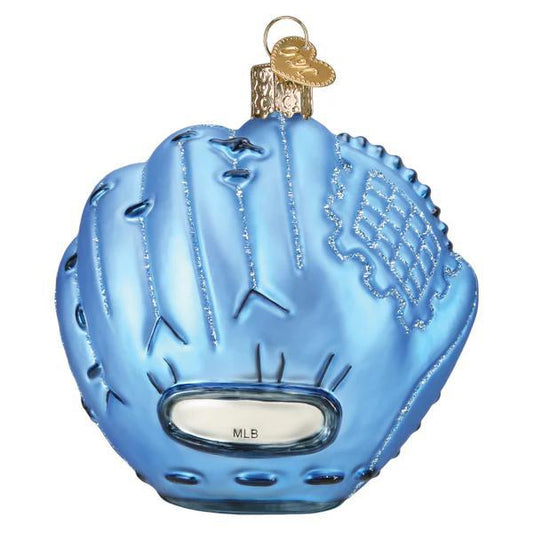 Ornament - Blown Glass - Royals Baseball Mitt