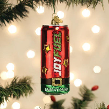 Ornament - Blown Glass - Joyfuel Energy Drink