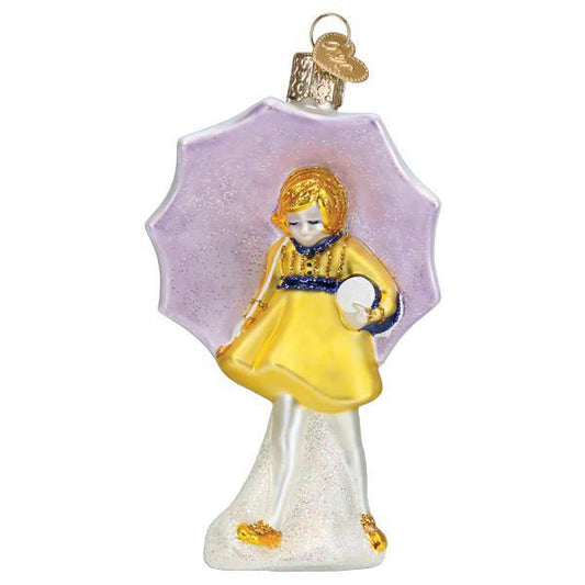 Ornament - Blown Glass - Morton Umbrella Girl