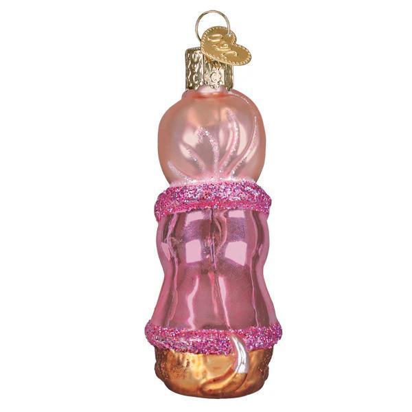 Ornament - Blown Glass - Spa Dog