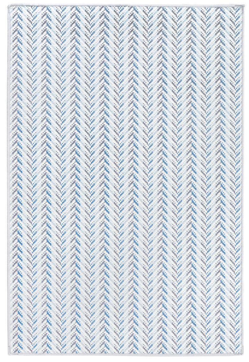 Rug - Machine-Washable - Lowell Blue