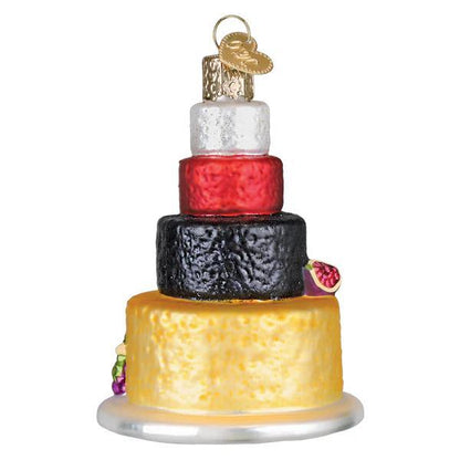 Ornament - Blown Glass - Cheese Tower