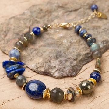 Bracelet - "Lapis Moon"