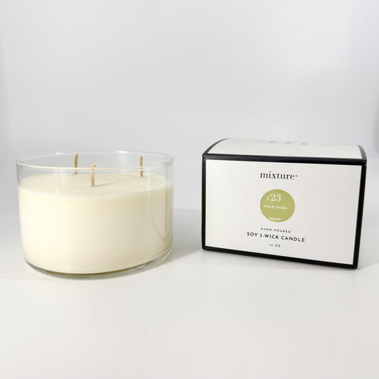 Candle - Palo Sage - 3 Wick