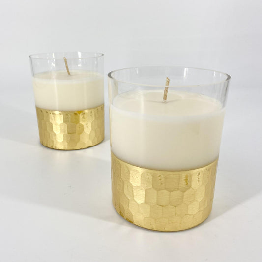 Candle - Siberian Fir - 12oz Gold Metallic