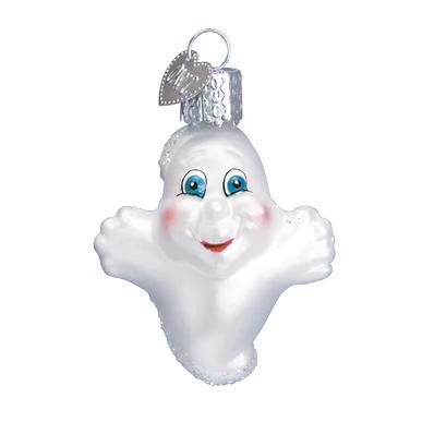 Ornament - Blown Glass - Miniature Ghost